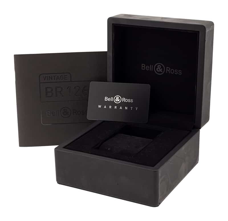Bell and Ross Vintage 126 BRV126-BLU-ST/SCR